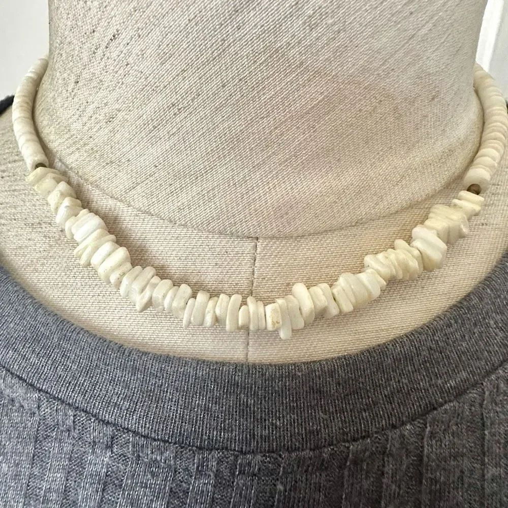 Puka shell necklace